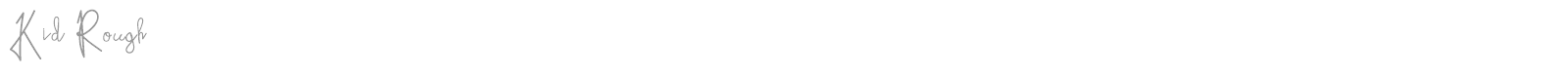 Kid Rough font preview